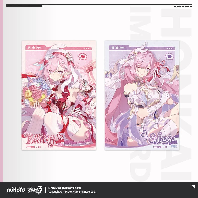 Set de Cartes [Honkai Impact 3rd] - Elysia - Love² Series
