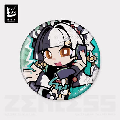 Badge [ZZZ Zenless Zone Zero] - Krampus Compliance Authority -  Chibi Series