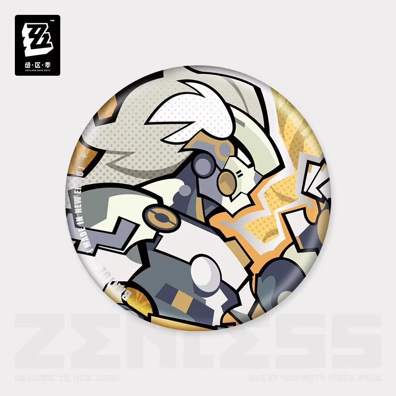 Badge [ZZZ Zenless Zone Zero] - Krampus Compliance Authority -  Chibi Series