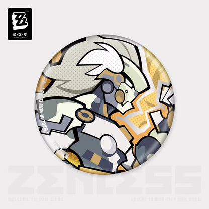 Badge [ZZZ Zenless Zone Zero] - Krampus Compliance Authority -  Chibi Series