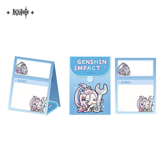 Stand Up Notepad [Genshin Impact] - Aino - Emoji / Emoticones Series