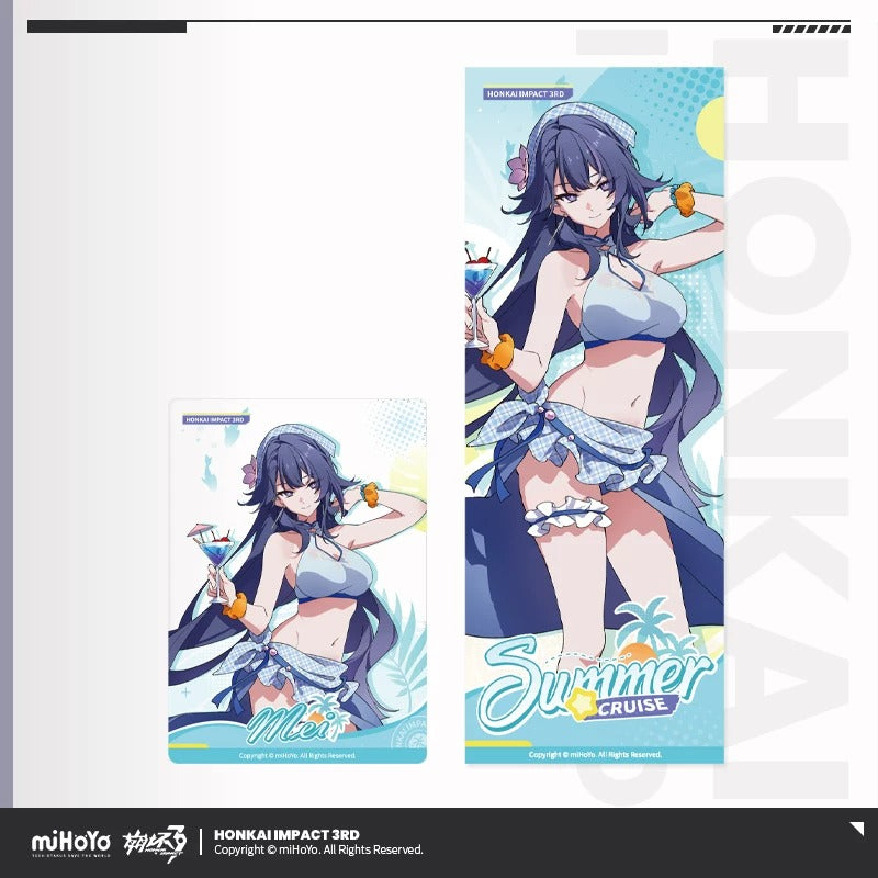 Ticket Laser et Carte PVC set [Honkai Impact 3rd] - Summer Cruise Vol.6 (Aleatoire)