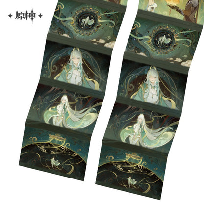Mini Book Fridge Magnet Depliant [Genshin Impact] - From The Cloudy Moon Series