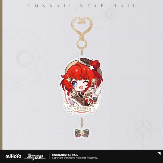 Acrylic Strap [Honkai: Star Rail] - Chibi - Train Travel Series - Mom's Touch Collab General Sale