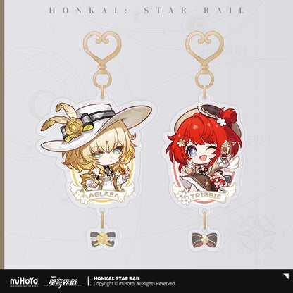 Acrylic Strap [Honkai: Star Rail] - Chibi - Train Travel Series - Mom's Touch Collab General Sale