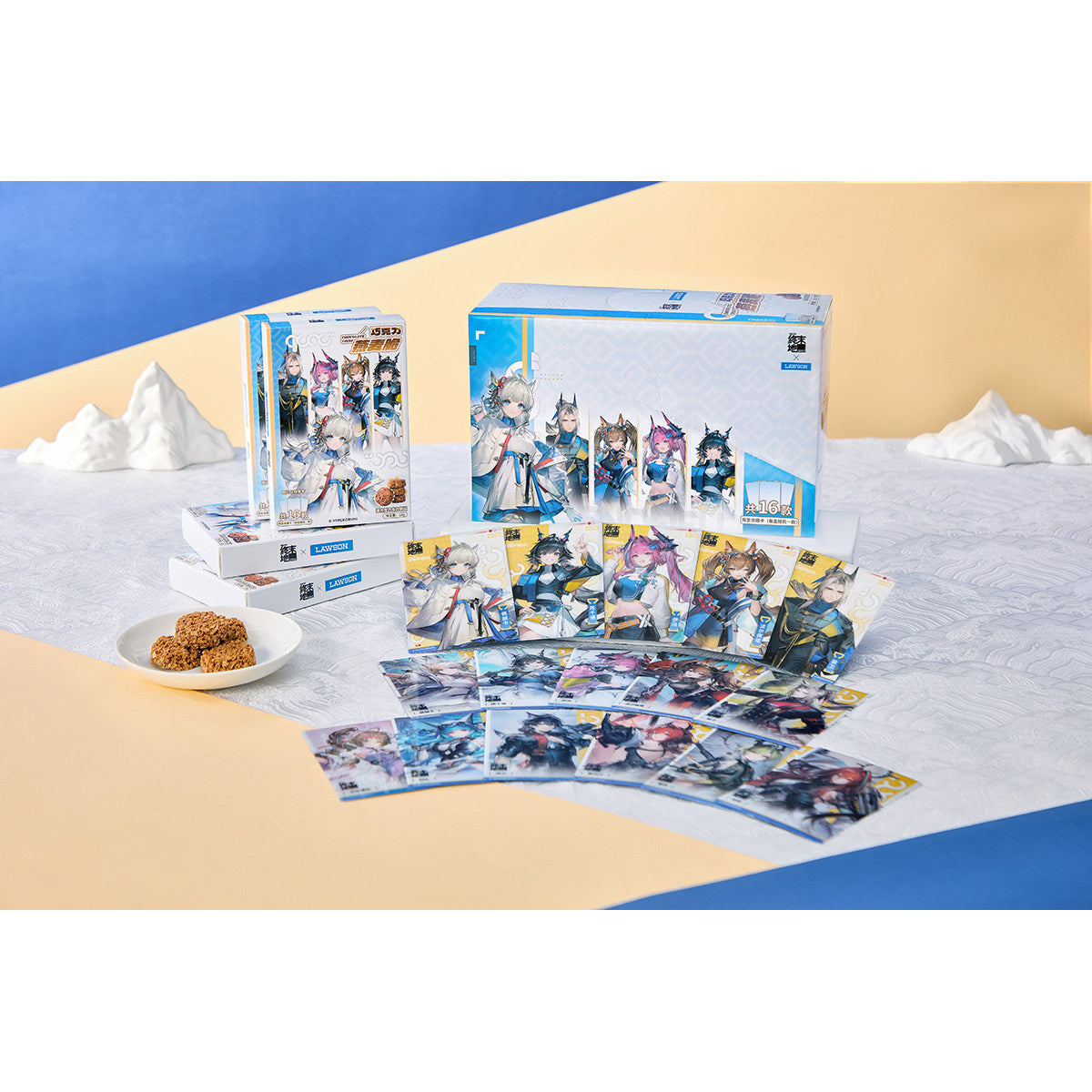 Chocolate Oatmeal Crisps avec Carte PET Aleatoire [Arknights: Endfield] - Lawson Collab