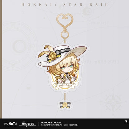 Acrylic Strap [Honkai: Star Rail] - Chibi - Train Travel Series - Mom's Touch Collab General Sale