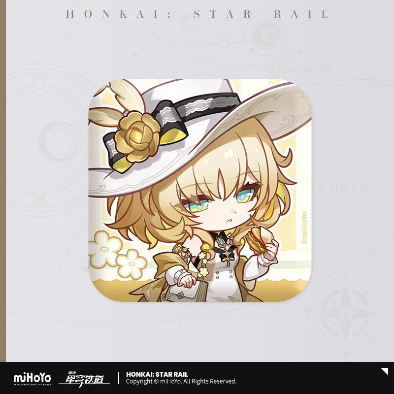 Badge [Honkai: Star Rail] - Chibi - Train Travel Series - Mom's Touch Collab General Sale
