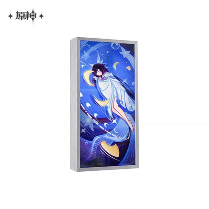 Acrylic Light Painting [Genshin Impact] - Columbina - Blessing of the New Moon series