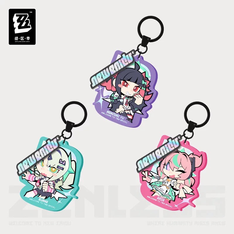 Acrylic Strap [ZZZ Zenless Zone Zero] - AOD Angels Of Delusion - Chibi Series