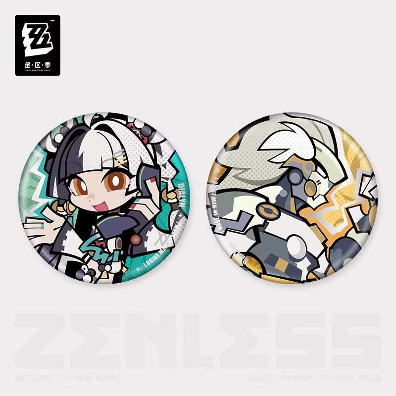 Badge [ZZZ Zenless Zone Zero] - Krampus Compliance Authority -  Chibi Series