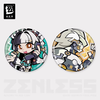 Badge [ZZZ Zenless Zone Zero] - Krampus Compliance Authority -  Chibi Series