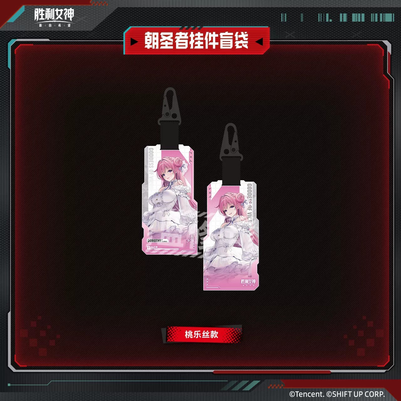 Acrylic Strap [Goddess of Victory: Nikke] (Aleatoire)