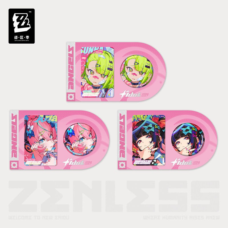 Badge et Cartes Set [ZZZ Zenless Zone Zero] - Angels Of Delusion - Delulu Dreams Series