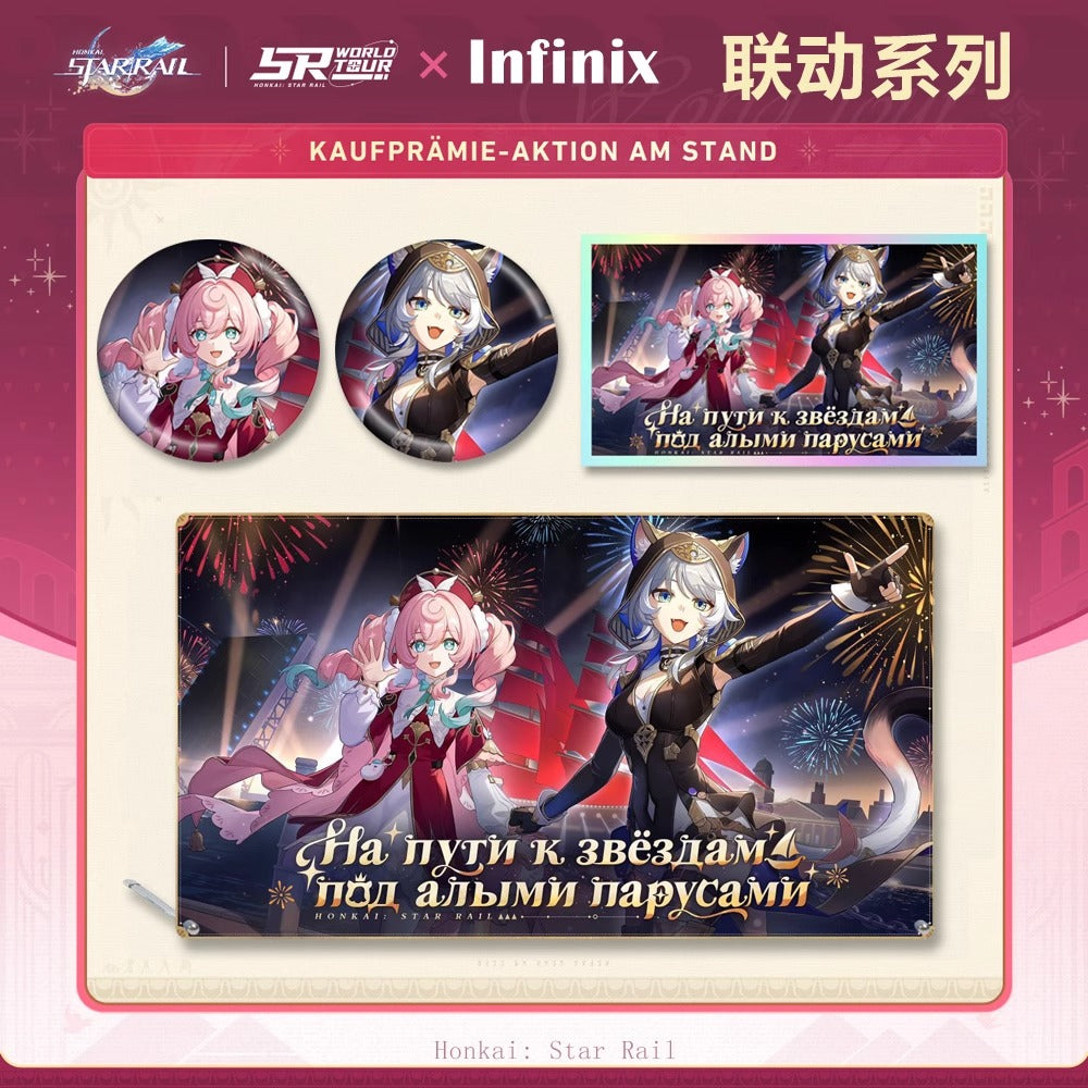 Goods Set [Honkai: Star Rail] - Cipher & Hyacine - Infinix collab