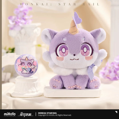 Peluche et Badge Set [Honkai: Star Rail] - Awoo Awoo series - Luckin Cafe Collab General Sale