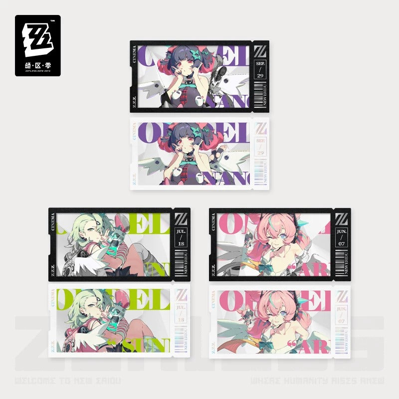 Set de Cartes de Collection [ZZZ Zenless Zone Zero] - AOD Angels Of Delusion - Cinema Series