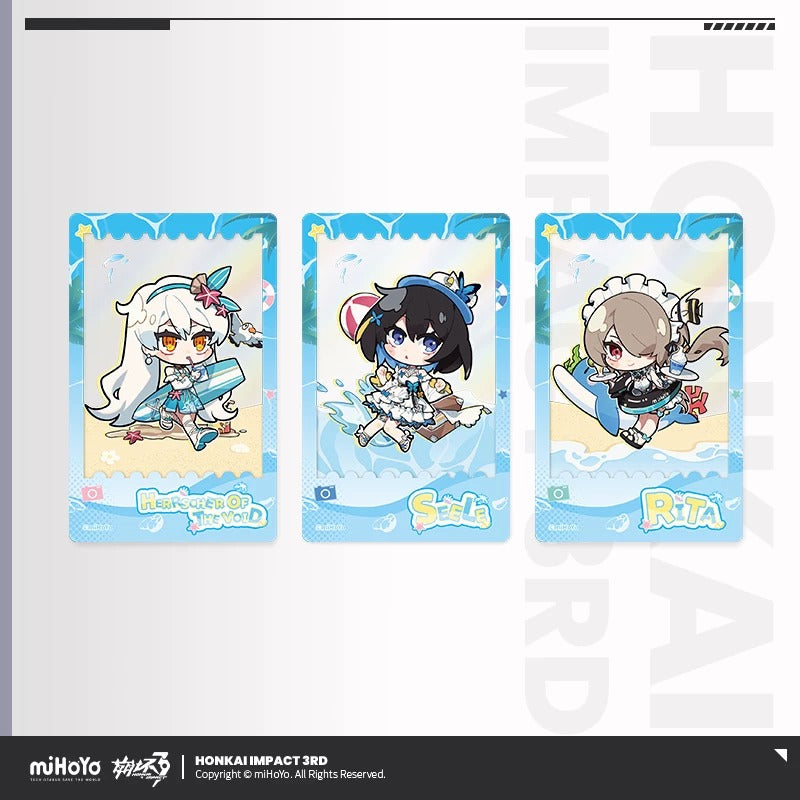 Carte PVC Transparente [Honkai Impact 3rd] - Summer Companion Series