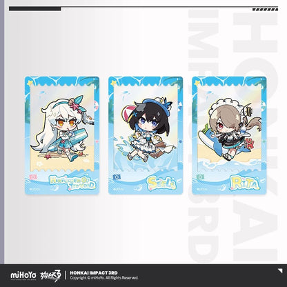Carte PVC Transparente [Honkai Impact 3rd] - Summer Companion Series