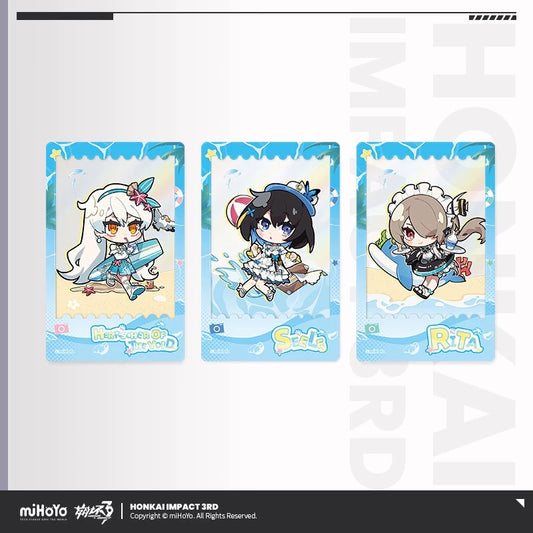 Carte PVC Transparente [Honkai Impact 3rd] - Summer Companion Series