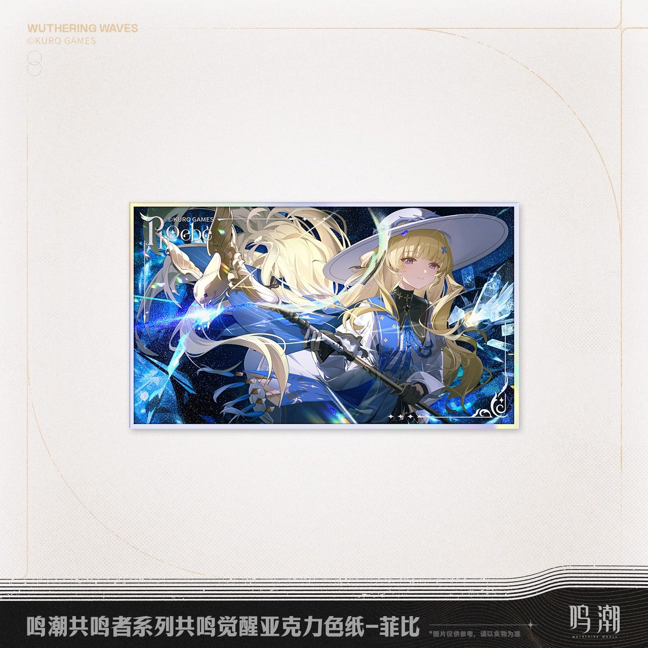 Acrylic Shikishi [Wuthering Waves] - Resonator awakening