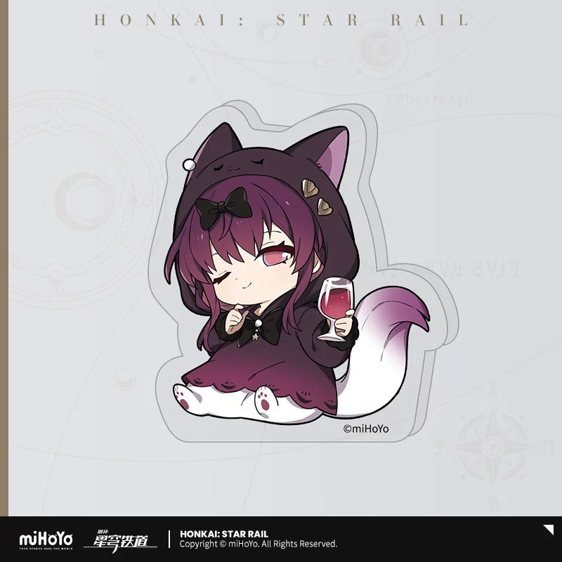 Mini Acrylic Stand [Honkai: Star Rail] - Chibi - Girl's Dormitory