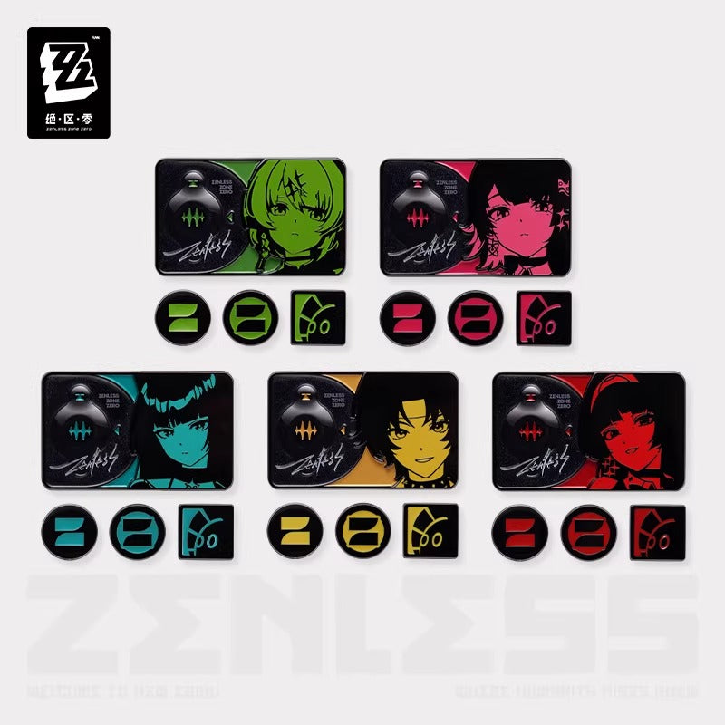 Metal Badge Set [ZZZ Zenless Zone Zero] - Sparkling Wonderland Series / ZZZ FES 2025