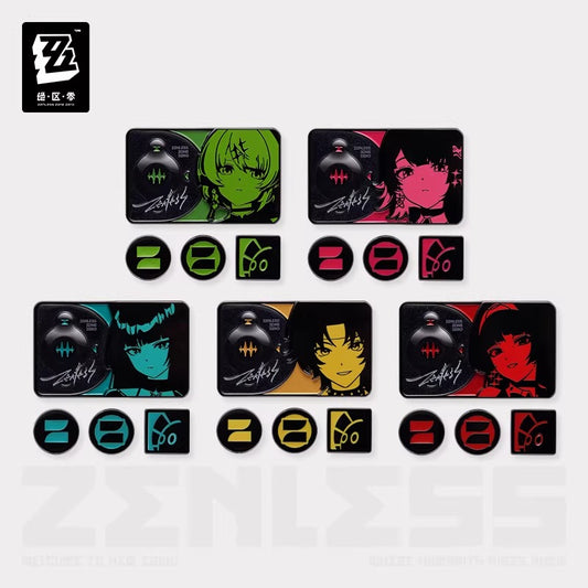 Metal Badge Set [ZZZ Zenless Zone Zero] - Sparkling Wonderland Series / ZZZ FES 2025