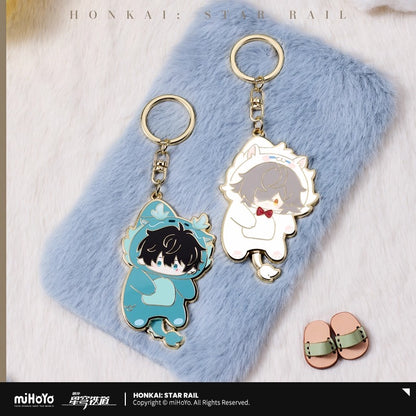 Metal keychain  [Honkai: Star Rail] - Boy's Dormitory