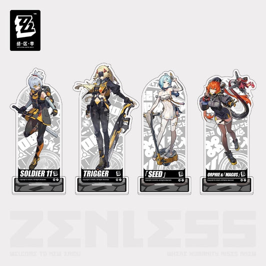 Acrylic Stand [ZZZ Zenless Zone Zero] - Obol Squad - Portrait Series