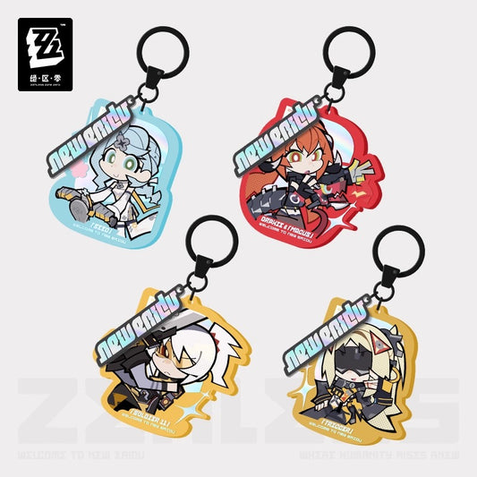 Acrylic Strap [ZZZ Zenless Zone Zero]  - Obol Squad - Chibi Series