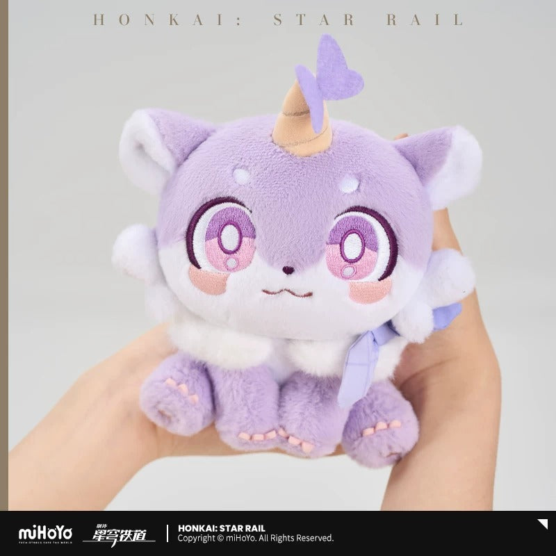 Peluche et Badge Set [Honkai: Star Rail] - Awoo Awoo series - Luckin Cafe Collab General Sale