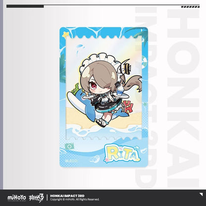 Carte PVC Transparente [Honkai Impact 3rd] - Summer Companion Series