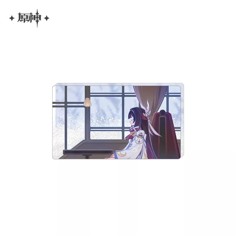 Acrylic Glitter Block [Genshin Impact] - Columbina - Blessing of the New Moon series