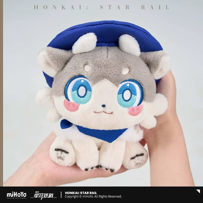 Peluche et Badge Set [Honkai: Star Rail] - Awoo Awoo series - Luckin Cafe Collab General Sale