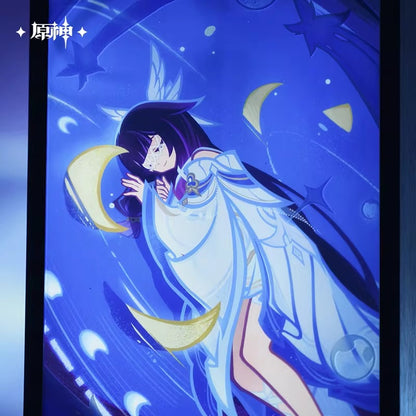 Acrylic Light Painting [Genshin Impact] - Columbina - Blessing of the New Moon series