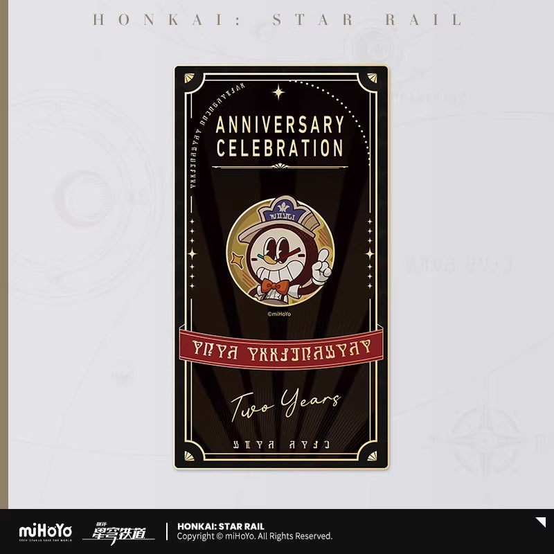 Carte Laser Commémoratives [Honkai: Star Rail] - Part A : Penacony - 3rd Anniversary Celebration