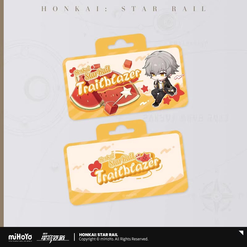Acrylic Clip Tag [Honkai: Star Rail] - Chibi - Fruity Summer Series