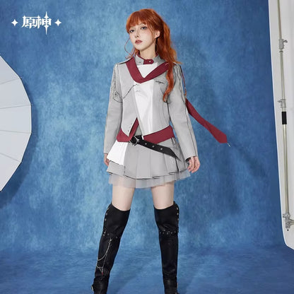 (Vente limitee jusqu'au 12 Mars 2026) Veste [Genshin Impact] - Gris - Tartaglia Impression