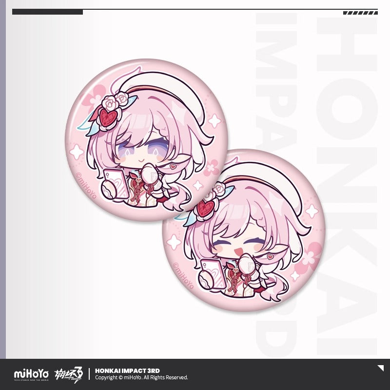 Badge Lenticulaire [Honkai Impact 3rd] - Elysia - HONKAI MEME Series