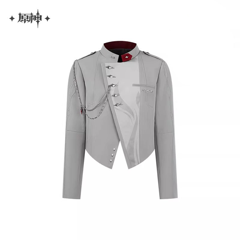 (Vente limitee jusqu'au 12 Mars 2026) Veste [Genshin Impact] - Gris - Tartaglia Impression