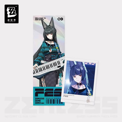 Ticket Laser + Polaroid Set [ZZZ Zenless Zone Zero] - Sparkling Wonderland Series / ZZZ FES 2025