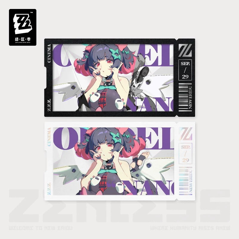 Set de Cartes de Collection [ZZZ Zenless Zone Zero] - AOD Angels Of Delusion - Cinema Series