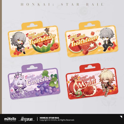 Acrylic Clip Tag [Honkai: Star Rail] - Chibi - Fruity Summer Series
