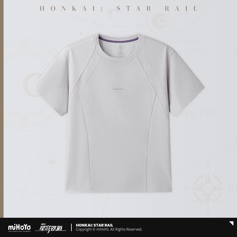 T-Shirt [Honkai Star Rail] - Type A Gris - Castorice Impressions
