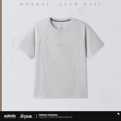 T-Shirt [Honkai Star Rail] - Type A Gris - Castorice Impressions