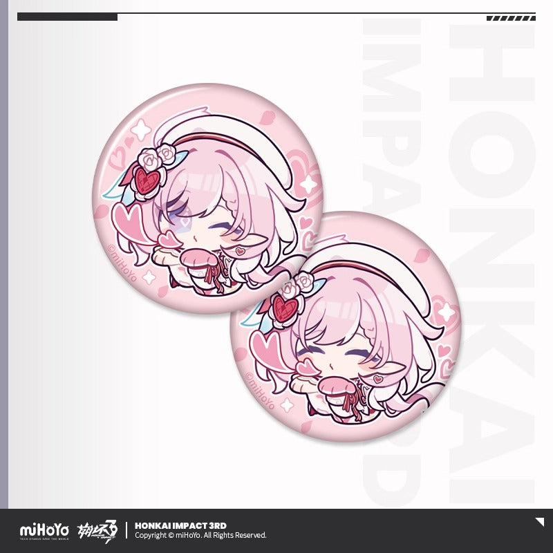 Badge Lenticulaire [Honkai Impact 3rd] - Elysia - HONKAI MEME Series