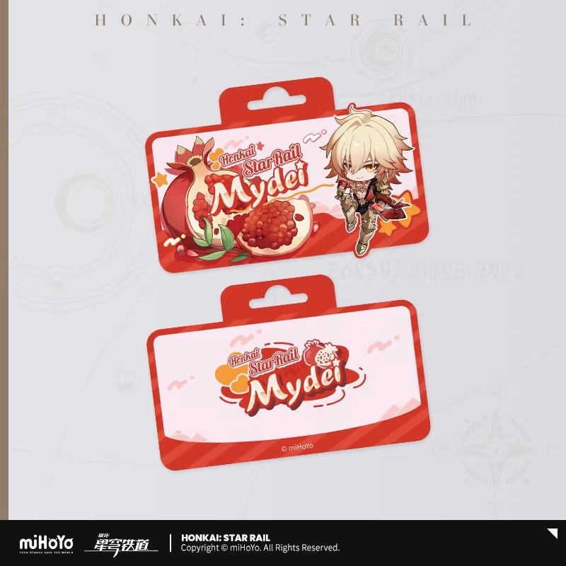 Acrylic Clip Tag [Honkai: Star Rail] - Chibi - Fruity Summer Series