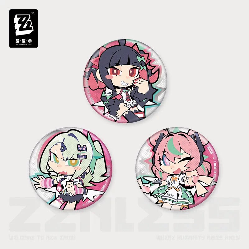 Badge [ZZZ Zenless Zone Zero] - AOD Angels Of Delusion  -  Chibi Series