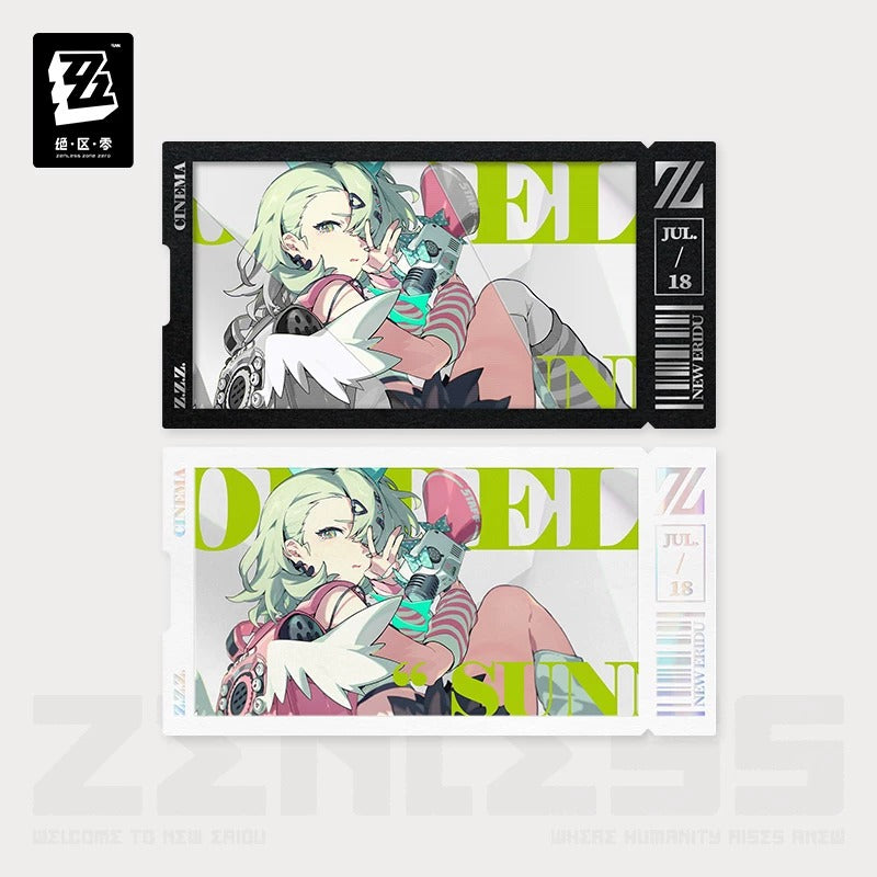 Set de Cartes de Collection [ZZZ Zenless Zone Zero] - AOD Angels Of Delusion - Cinema Series
